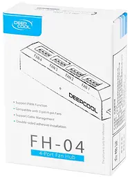 Розгалужувач живлення DeepCool FH-04 (Хаб) - мініатюра 5