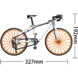 Конструктор велосипед ZHEGAO ROAD BIKE шосейний спортивний 244 деталі - мініатюра 4