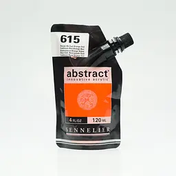 Акрилова фарба Sennelier Abstract, 500 мл, Кадмій червоно-помаранчевий відтінок (Cadmium Red Orange Hue)
