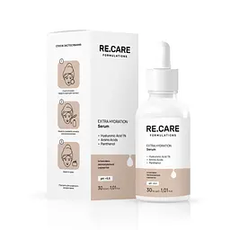 Інтенсивна зволожувальна сироватка Extra Hydration Serum RE.CARE 30 мл