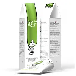 Пілінг трихологічний для шкіри голови HiSkin Crazy Hair Лайм та м'ята, 100 мл - мініатюра 2