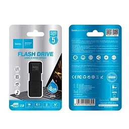 Флеш-накопичувач USB Hoco UD6 Intelligent U disk 8Gb матовий чорний - мініатюра 4