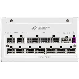 Блок живлення Asus ROG Strix 1000W Platinum White Edition (90YE00W4-B0NA00)