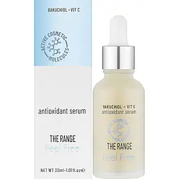 Сироватка для обличчя Feel free The Range Bakuchiol + Vitamin C Serum з бакучіолом 30 мл - мініатюра 2