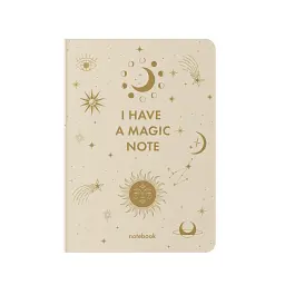 Блокнот у клітинку «I HAVE A MAGIC NOTE» бежевий