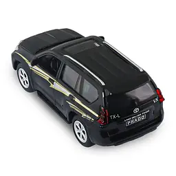 Інерційна автомодель Toyota Prado TechnoDrive KM6189D чорний - мініатюра 4