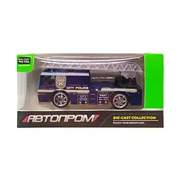 Дитяча металева машинка АвтоПром 7629 масштаб 1:64 Citi Police з драбиною