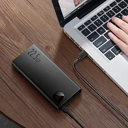 Мобільний акумулятор Baseus Adaman Metal 20000mAh PD 22.5W PPAD000101 - мініатюра 4