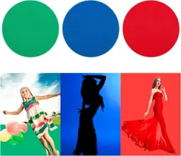 Фон хромакей з тримачем Puluz Stand Backdrop Crossbar Bracket Kit 2x2m Red/Blue/Green (PKT5204) [98226] - мініатюра 2