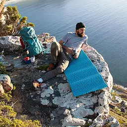 Килимок складний IXPE Naturehike Thickened NH20FCD07 алюмінієва плівка 25 мм блакитний - мініатюра 7
