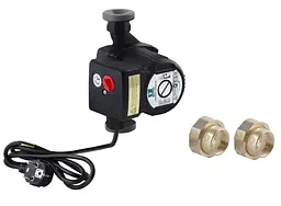 Циркуляционный насос Pumpman GRS25/40/180 Нmax 4 м Qmax 3 куб.м 88 Вт з гайками (CV029795) - мініатюра 2