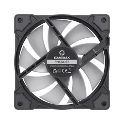 Вентилятор GameMax FN12A-S5 Black (FN12A-S5) - мініатюра 3