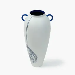 Ваза MBM HOME Елізіум залізна принт глибокий синій 200х170х420 мм (VB-03 PRINT/DEEP BLUE) - мініатюра 2