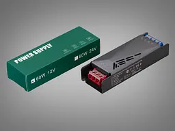 Блок живлення для LED стрічки, 12v, 60Вт, 5А