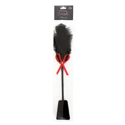 Стек Fetish B-Series Tickler Whip 2.0, 36 см (чорний) - мініатюра 4