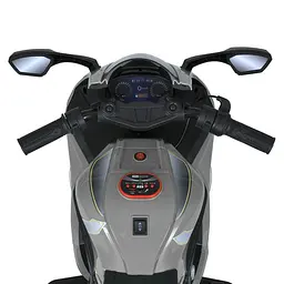 Дитячий мотоцикл Bambi M 5806EL-11, 3 колеса, музика та світло, сірий - мініатюра 4