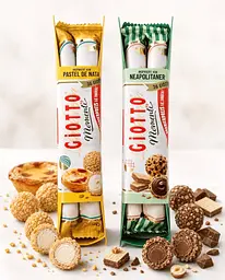 Цукерки Ferrero Giotto Momenti Pastel de Nata Mini Pastry Balls 154г - мініатюра 8
