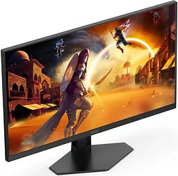 Монітор AOC TFT 23.8` 24G4XE, IPS, 180Гц, 0,5мс, 2хHDMI, DP, колонки, чорно-сірий - мініатюра 3