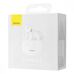 Бездротові навушники Baseus Bowie E3 TWS white (33498 white) - мініатюра 2