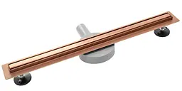 Душовий канал Rea Neo Slim Pro 60 см brushed copper REA-G0650 - мініатюра 6