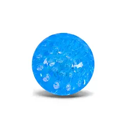 Дитячий м'яч Пострибунчик PR2511Blue тренажер, м'яч 6 см, світиться, з мотузкою 1 м