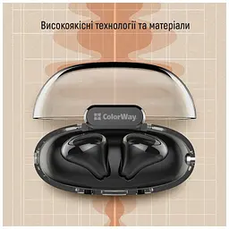 Навушники ColorWay Slim TWS-2 Earbuds Black (CW-TWS2BK) - мініатюра 11