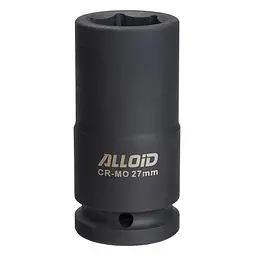 Торцева головка ударна глибока 3/4"DR, 27 мм. Alloid. GUG-71127