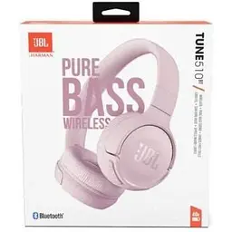 Бездротові навушники JBL Tune 510BT повнорозмірні рожеві (JBLT510BTROSEU) - мініатюра 6