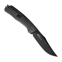 Ніж складаний туристичний Ruike P882-B, (8.5 см) 12С27 / G10 чорний - мініатюра 2