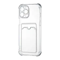 Чохол Clear Pocket Case Protected Camera iPhone 12 Pro Max Прозорий