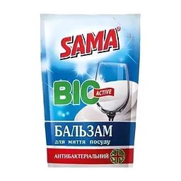 Засіб для ручного миття посуду Sama Антибактеріальний бальзам 450 г (4820270630334)