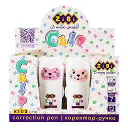 Коректор-ручка ZiBi Cute Kids Line 7мл 1 шт. (ZB.2901) - мініатюра 6