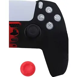 Чохол на геймпад Silicone Case для Sony DualSense Red/Black [113469] - мініатюра 2
