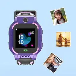 Дитячий смарт-годинник Kids SM Q19B LBS+IP67 Violet - мініатюра 3