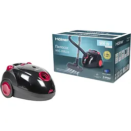Пилосос Holmer HVC-09ECO чорно-червоний (HVC-09ECO з мішком) - мініатюра 14