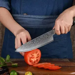 Ніж шеф кухаря Bohmnn BH 5200 damascus AUS-10 steel 67 шарів - мініатюра 2
