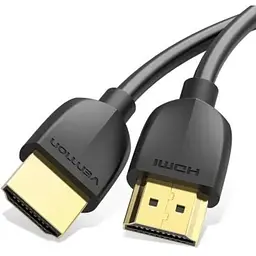 Кабель мультимедійний HDMI M to HDMI M 0.5m 4K60Hz black Vention (AAIBD)