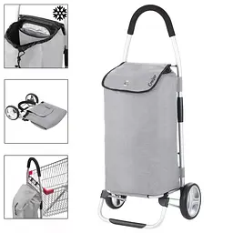 Сумка-візок ShoppingCruiser Foldable 45 Grey (604360) - мініатюра 3