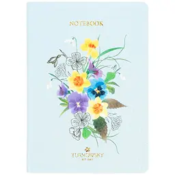 Книга записна Axent Turnowsky Bijoux 1 A6 60 аркушів клітинка (8711-8-A-TR)