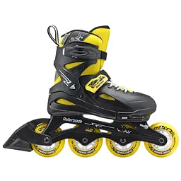 Дитячі ролики Rollerblade Fury 29-33 Чорний-Жовтий - мініатюра 2
