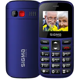 Мобільний телефон Sigma Comfort 50 EASY TYPE-C Blue (4827798585238)