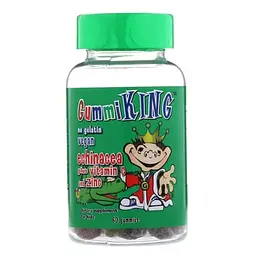 Дитячі комплекси для імунітету GummiKing Echinacea Plus Vitamin C and Zinc 60 Gummies Gummi King vit0006070