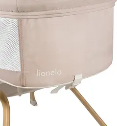 Ліжечко дитяче приставне Lionelo Malin Evo Beige Natural - мініатюра 13