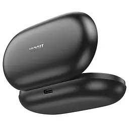 Бездротові TWS навушники Hoco EA4 відкриті, BT5.3, 60mAh, 500mAh, 6h black - мініатюра 4