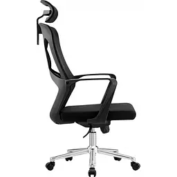 Офісне крісло GT Racer B-716A Black [132231] - мініатюра 2