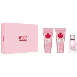 Набір Dsquared2 Wood Pour Femme 50 мл туалетна вода, 100 мл гель для душу, 100 мл лосьйон для тіла