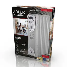 Олійний радіатор Adler AD 7808 ( 9 секцій) - мініатюра 4