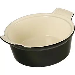 Форма для запікання Gipfel Majolica овальна з кришкою 2.4 л 28х25х16 см (3834) - мініатюра 3