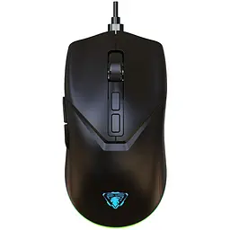Дротова миша Jedel GM700 ігрова з RGB підсвічуванням чорний