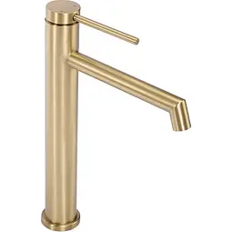 Змішувач для умивальника Rea Foss brushed gold високий REA-B5319, Золотий